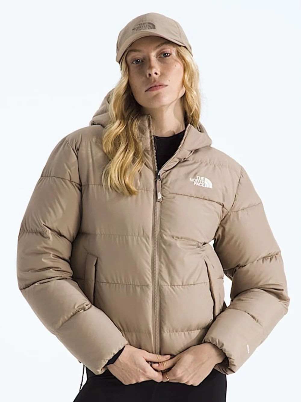 The North Face Women’s Frost Fall Hooded Jacket | Mushroom Grey | Medium - Picture 11 of 11